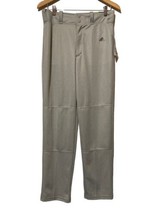 Adidas Boys relaxed fit aeroready Baseball Pants , Size XL Grey Open Bottom - $21.77