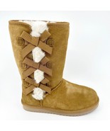 Koolaburra by UGG Victoria Tall Chestnut Womens Faux Fur Shearling Suede... - $75.31 CAD