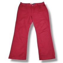 Vintage Gap Jeans Size 16A W36&quot;xL28.5&quot; Women&#39;s Red Gap Bootcut Stretch Jeans Y2k - £28.09 GBP