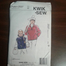 Kwik Sew 8 10 12 14 Vest Jacket Sewing Pattern Cut - $9.00