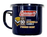 Coleman Citronella Candle S&#39;mores Scent 50 Hours 10.2oz Tin Cup Style - £15.97 GBP