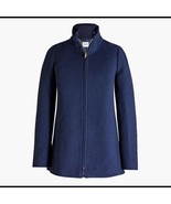 J. Crew Factory village wool coat jacket navy 4 new without tags - $67.62