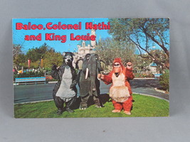 Vintage Postcard - Baloo Colonel Hathi and King Louie - Walt Disney Productions - £11.97 GBP