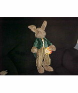 18&quot; Folkmanis Brer Rabbit Hand Puppet Plush Toy Mint With Tags Retired - $98.99