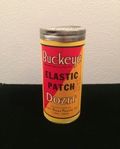 Vintage Buckeye (elastic patch) Dozit tin packaging - $25.00