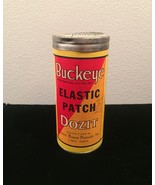 Vintage Buckeye (elastic patch) Dozit tin packaging - $25.00