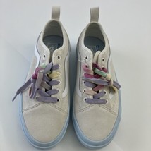 VANS Women Old Skool Sentry Pastel Pop Low Suede Sneakers Size 8.5 - £33.71 GBP