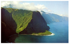 Molokai along the north shore Hawaii Postcard - £17.48 GBP