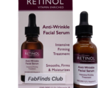 Retinol Anti-Wrinkle Facial Serum Vitamin Enriched 1fl.oz Smooth,Firm,Mo... - £14.83 GBP