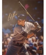 Christian Yelich Milwaukee Brewers Autographed Signed 8x10 Photo COA - £94.66 GBP