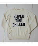 H&amp;M Boy&#39;s White Super Chilled Crew Neck Sweater Top size 10 11 12 - $14.99