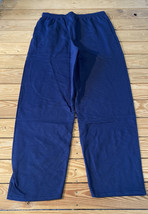 hanes NWOT men’s sweatpants size L navy T6 - £10.04 GBP