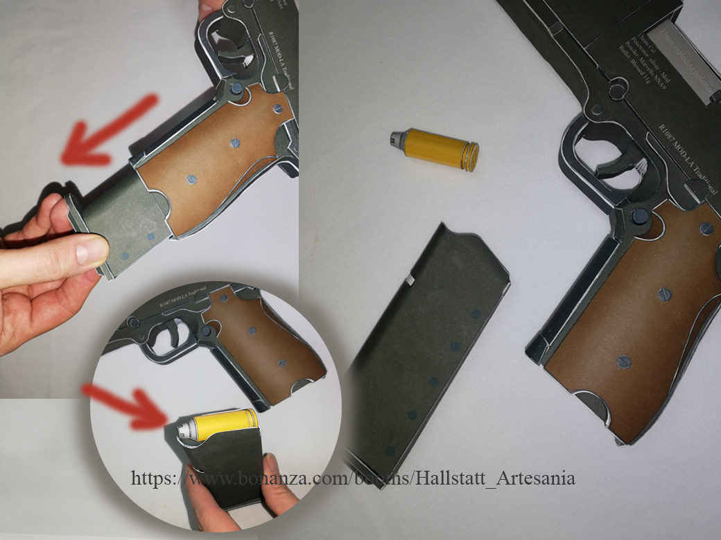 Hellsing, Cardboard model gun Jackal and 50 similar items