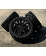 Gloss Black Denali 22&quot; CV30 Wheels Blackhawk R/T Tires GMC Sierra Yukon ... - $2,856.74 CAD