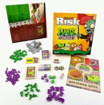 Risk Plants vs Zombies Collectors Edition Game Replacement Parts Pieces Cards - $3.99