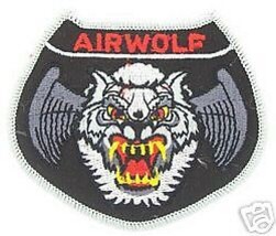 JAN-MICHAEL Vincent Airwolf Tv Series Air Force Embroidered Patch - £23.50 GBP