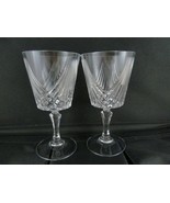 Vintage Set Of 2 Cristal D’arques Combourg Crystal Wine Stem Glasses 5.5... - $33.45 CAD