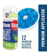 Blue Stop Max Massage Applicator 3.4 oz Triple Action Relief for Joints ... - $243.60 MXN