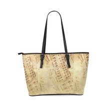 Sheet Music Style Tote Shoulder Bag - $69.99