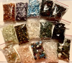 Rock Stone Chips for Crafting Gem Trees Inlays 50 gram bags - £3.99 GBP+