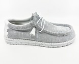 Hey Dude Wally Sox Stone White Mens Comfort Casual Shoes - $49.95