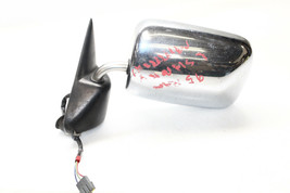 1994-1997 DODGE RAM DRIVER LEFT CHROME SIDE DOOR MIRROR POWER CRACKED P4848 - $71.99