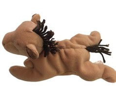Ty Beanie Babies Brown Derby the Horse No hang Tag Yarn Mane and Tail Plush  - £6.45 GBP