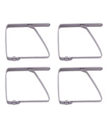 Appetito Stainless Steel Tablecloth Clips (Set of 4) - £12.99 GBP