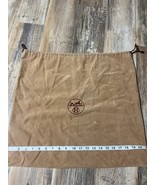 Hermes Brown Dust Bag Auth W 21 xH 19 in. Storage Drawstring Fast ship - $1,140.26 MXN