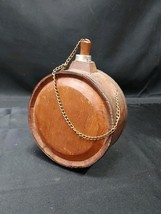1800s Civil War Era Wooden Barrel Keg Powder Flask Or Canteen - €86,43 EUR