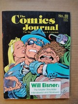 The Comics Journal Magazine: 89 VG+ (4.5) ~ Leonardo TMNT, Will Eisner ~B24-12GA - £32.66 GBP