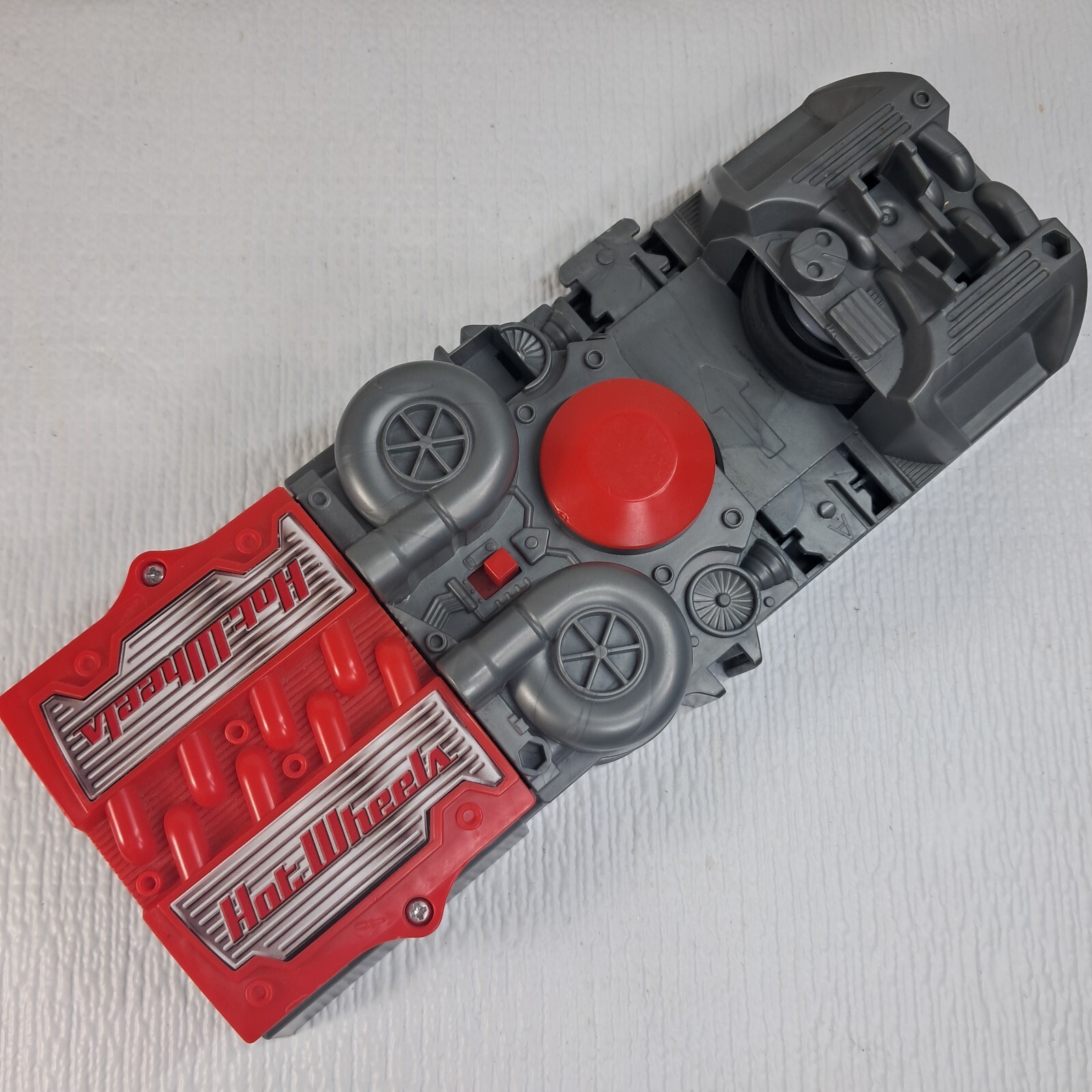 Hot Wheels Track Power Booster Car Launcher Gray &amp; Red 2018 GGF92 WORKS ... - $30.00