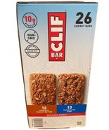 CLIF BAR -Chocolate Chip-Crunchy Peanut Butter, Protein, Energy, 26 Ct Bb 06/24 - £23.29 GBP