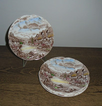 Johnson Brothers Olde English Countryside Dessert Bread Plates 6 1/4&quot; Se... - £15.61 GBP