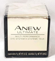 Avon Anew Ultimate MULTI-PERFORMANCE EYE SYSTEM Cream + Elixir .5 oz/15g... - $41.49