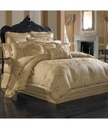 J. Queen New York Napoleon 4-Pc. Comforter Set, King-Gold T4103678 - $460.35