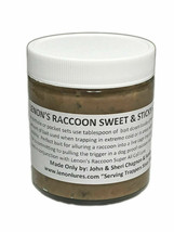 Lenon's Raccoon Sweet & Sticky Fish Paste Bait Pint Jar Use in DP & Live Traps - £11.73 GBP