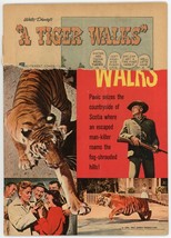 Walt Disney A Tiger Walks Fair 1.0 Gold Key 1964 Silver Age Movie Adapta... - $2.96