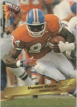 Shannon Sharpe 1993 Wild Card # 37 - £1.36 GBP