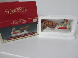 LEMAX 13010 HORSE AND SLEIGH FIGURINE ACCESSORY DICKENSVALE VILLAGE  NEW... - €9,86 EUR