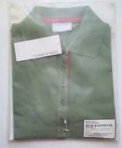 Cayenne Women Polo Shirt S PORSCHE Green New with Tags - $37.74
