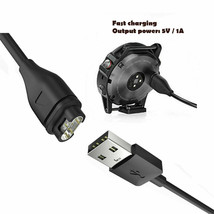 USB Charger Charging Cable Cord for Garmin Fenix 6 / 6S / 6X Pro Sapphire - £12.85 GBP