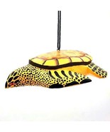 Loggerhead Turtle Balsa Wood Sea Marine Ornament Fair Trade Handmade Nic... - £12.66 GBP
