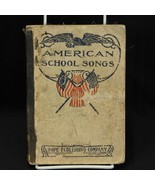 American School Songs Cloth Cover L Evilsizer Hope Publishing Company 1904 - $234.78 MXN