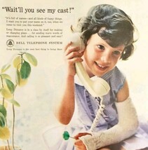 1962 Bell Telephone System AT&amp;T Advertisement Communication Utility HM2K - $19.99