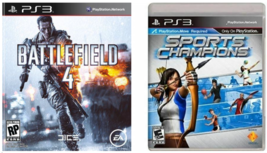 (Lot of 2) Sport Cham Battlefield 4 - Limited Edition (Sony PlayStation 3, 2013) - £9.36 GBP