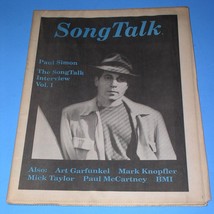 Paul Simon Song Talk Magazine Vintage 1990 Art Garfunkel Mark Knopfler M... - £23.59 GBP