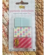 Post-it Pattern Collection organize with stylish flags-Brand New-SHIPS N... - £6.96 GBP