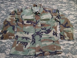 Special Forces Ranger Airborne Bdu Medium Short Hot Weather Jacket W/PATCHES 125 - $36.44