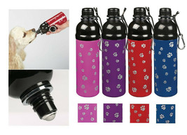 Stainless Steel Water Bottles for Dogs Hydrate Your Dog Travel - 24 or 1... - £11.17 GBP+
